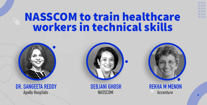 NASSCOM launched a joint technical educational platform with Apollo for promoting multi-skilling & reskilling of healthcare workers